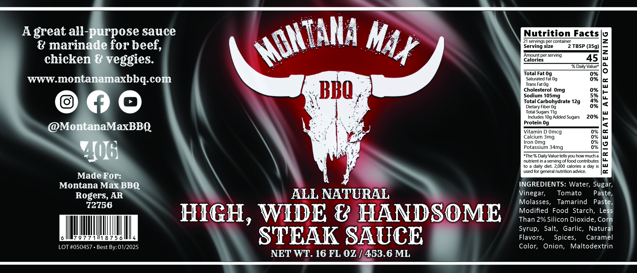 High, Wide & Handsome Steak Sauce - Image 2